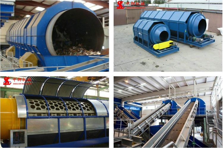 waste trammel screener