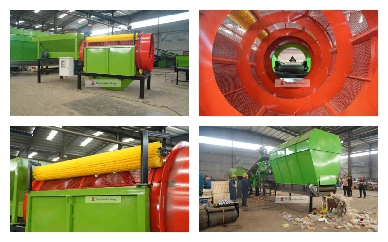 Household waste sorting equipment Household waste sorting equipment